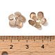 304 Edelstahl Perlenkappen(STAS-P363-04B-RG)-3