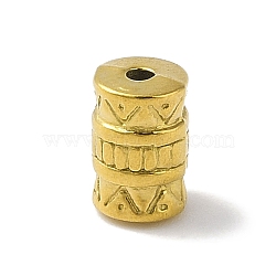 304 Stainless Steel Beads, Column, Golden, 8.5x5.5mm, Hole: 1.5mm(STAS-Z058-03G-08)