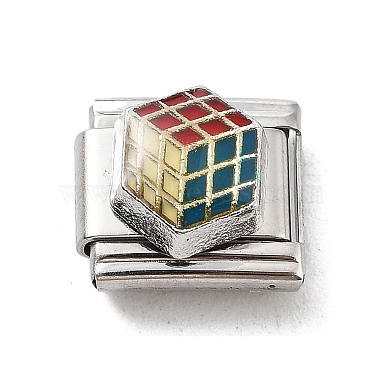Stainless Steel Color Colorful Cube 304 Stainless Steel Links