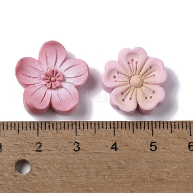 Цветок вишни/пончик/мороженое макарон цвета смолы декодированные кабошоны(RESI-B019-01)-3