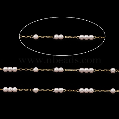 Natural Pearl Beaded Chains(CHC-M025-66G)-2