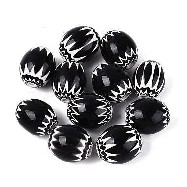 handgefertigte Millefiori-Glasperlen(LA-N002-19F)-1