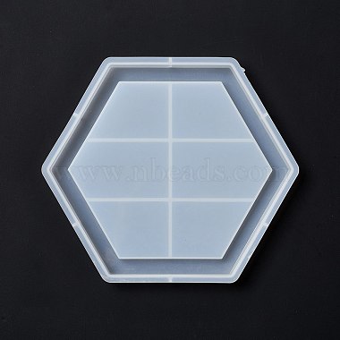 Diy 六角トレイ ディスプレイ装飾シリコーン金型(DIY-G067-05C)-3