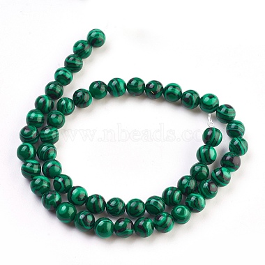 Synthetic Malachite Beads Strands(X-TURQ-N006-8)-2