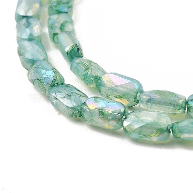 Imitation Jade Glass Beads Strands(GLAA-P058-04A-06)-3
