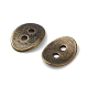 Brass Button Clasps(KK-G080-AB-NF)-2
