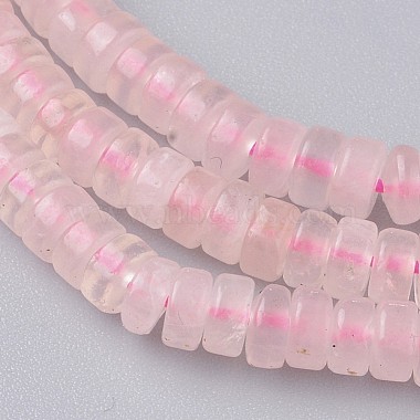 Chapelets de perles en quartz rose naturel(G-L528-11)-2