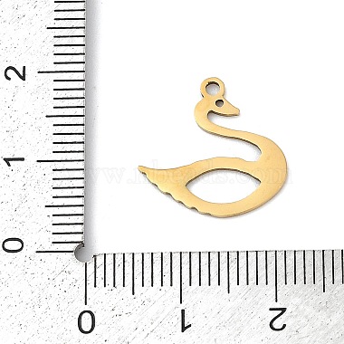 201 Stainless Steel Pendants(STAS-F316-32B-G)-3