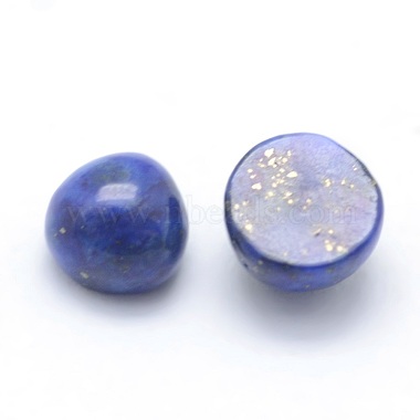 Cabochons en lapis lazuli naturel(X-G-P393-R11-4mm)-2