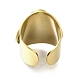 304 anillos abiertos de acero inoxidable para mujer(RJEW-M023-02G)-3