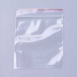 Zip Lock Bags, Resealable Bags, Top Seal, Self Seal Bag Bags, Clear, 32x22cm, Unilateral Thickness: 2.3 Mil(0.06mm)(OPP-Q005-22x32cm)