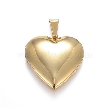 Golden Heart 316 Surgical Stainless Steel Pendants