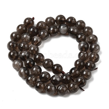 Natural Smoky Quartz Beads Strands(G-B167-A09-4mm)-5