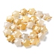 jaune naturel aventurine perles brins(G-NH0005-008)-3