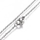 304 Stainless Steel Pendant Necklaces(NJEW-Z006-01P)-2