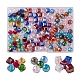 150 pièces 3 brins de perles de verre électrolytiques de style(EGLA-YW0001-38)-1