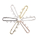 30Pcs 6 Colors Iron Safety Pins(IFIN-CJ0001-56)-6
