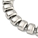 Non-Tarnish 304 Stainless Steel Rectangle Link Chain Bracelets(BJEW-S153-01P)-2