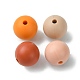 Round Food Grade Eco-Friendly Silicone Focal Beads(SIL-F003-01A)-2