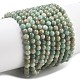 Natural Amazonite Beads Strands(X-G-K068-03-4mm-A)-1
