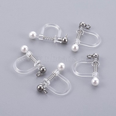 Stainless Steel Color Plastic Earring Components