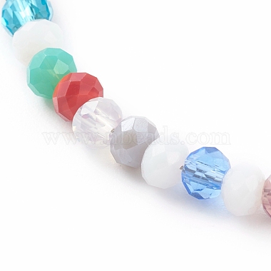 Laiton micro pavé clair zircone cubique pendentif colliers et bracelets ensembles de bijoux(SJEW-JS01189)-4