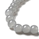 Imitation Jade Glass Beads Strands(DGLA-S076-6mm-30)-3