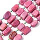 agate perles brins(G-P605-A01-01)-2