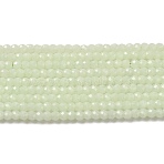 Synthetic Luminous Stone Beads Strands, Faceted, Barrel, Glow in the Dark, Light Green, 4x3.5mm, Hole: 0.7mm, about 102pcs/strand, 14.37 inch(36.5cm)(G-C086-01B-08)
