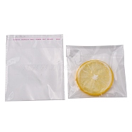 OPP Cellophane Bags, Rectangle, Clear, 14x12cm, Unilateral Thickness: 0.035mm, Inner Measure: 10.5x12cm(OPC-R012-06)