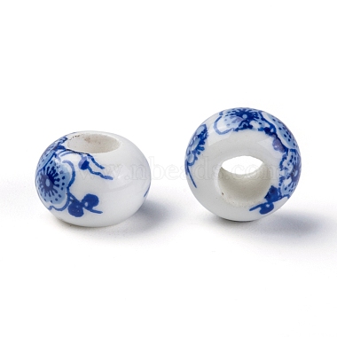 Perles européennes en porcelaine manuelles(X-CF257Y)-2