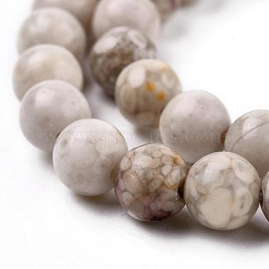 Natural Medicinal Beads Strands(X-G-F353-8mm)-4