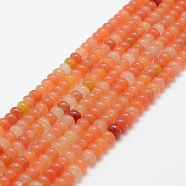 Brins de perles de pierres gemmes naturelles mélangées(G-G665-M-6x4mm)-2