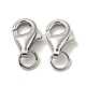 Rhodium Plated 925 Sterling Silver Lobster Claw Clasps(STER-K167-074C-P)-1
