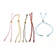 Polyester Thread Braided Cord Bracelet(AJEW-JB01119)-1