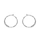 Zweilagige Messing-Creolen mit Ring(FS-WGCF286-01)-3