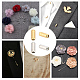 160Pcs 2 Colors Brass Ear Nuts(KK-PA0001-21)-7