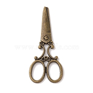 Tibetan Style Alloy Large Pendants, Cadmium Free & Nickel Free & Lead Free, Scissors, Antique Bronze, 60x25x1.5mm, Hole: 4mm(TIBEP-LF9361YKG-AB-FF)