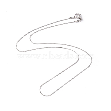 304 ожерелье из змеевика из нержавеющей стали для мужчин и женщин(NJEW-G076-01B-P)-2