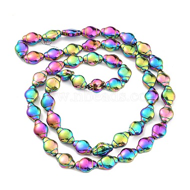 Electroplate Glass Beads Strands(EGLA-G037-12A-FP01)-2
