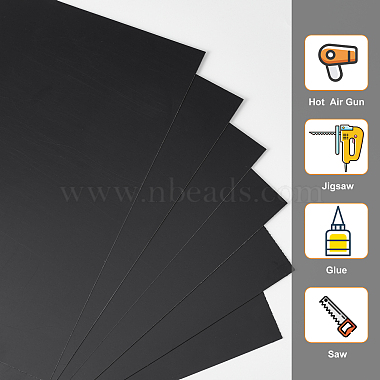 AHADERMAKER 6Sheet ABS Plastic Plates(KY-GA0001-16B)-5