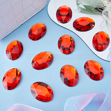 Acrylic Rhinestone Flat Back Cabochons(DIY-GF0009-17A)-4