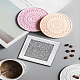 1Pc Square Glass Coasters(AJEW-LP0007-02)-3