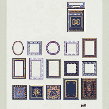 30Pcs 15 Styles Lace Flower Scrapbook Paper, for DIY Album Scrapbook, Background Paper, Diary Decoration, Lilac, 100x55mm, 2pcs/style