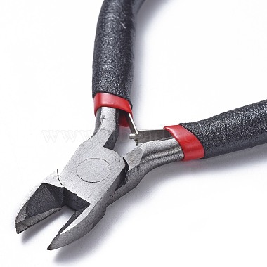 45 # ensembles d'outils de bijoux de bricolage en acier au carbone comprend une pince à bec rond(PT-R007-05)-8