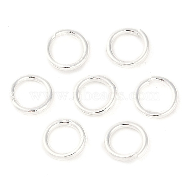 925 Sterling Silver Plated Ring Brass Open Jump Rings