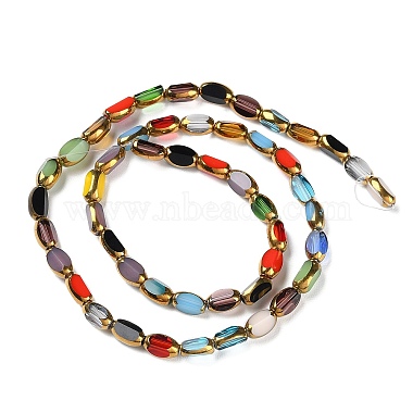 Electroplate Glass Beads Strands(X-GLAA-K061-02)-2