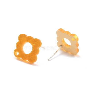 Acrylic Stud Earring Finding(FIND-B003-01D)-3