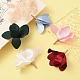 10 pcs 5 couleurs gros pendentifs fleur en soie(IFIN-YW0001-74)-5