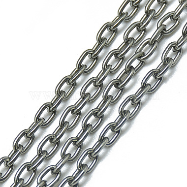 Black Aluminum Cross Chains Chain